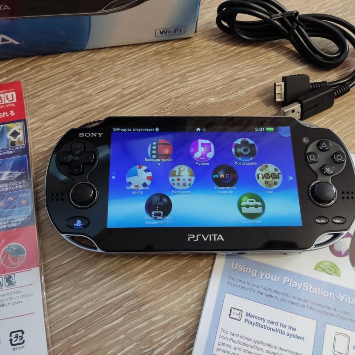 PSVita 3G/Wi-Fi 32Gb комплект