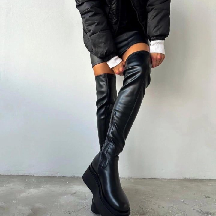 Ботфорты демисезонные