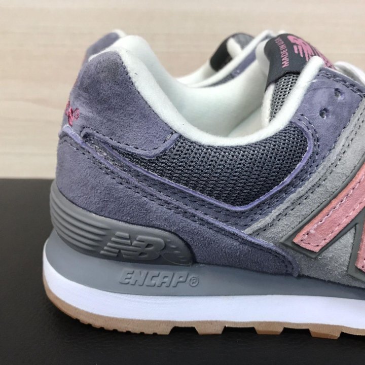 Кроссовки New Balance 574 женские серые в Москве, цена 1 900 руб ...