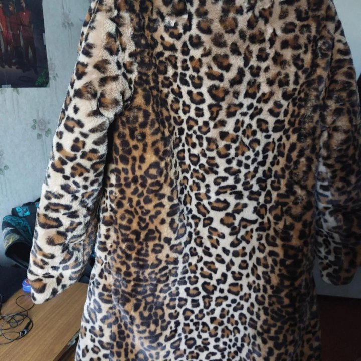 Леопардовая шуба