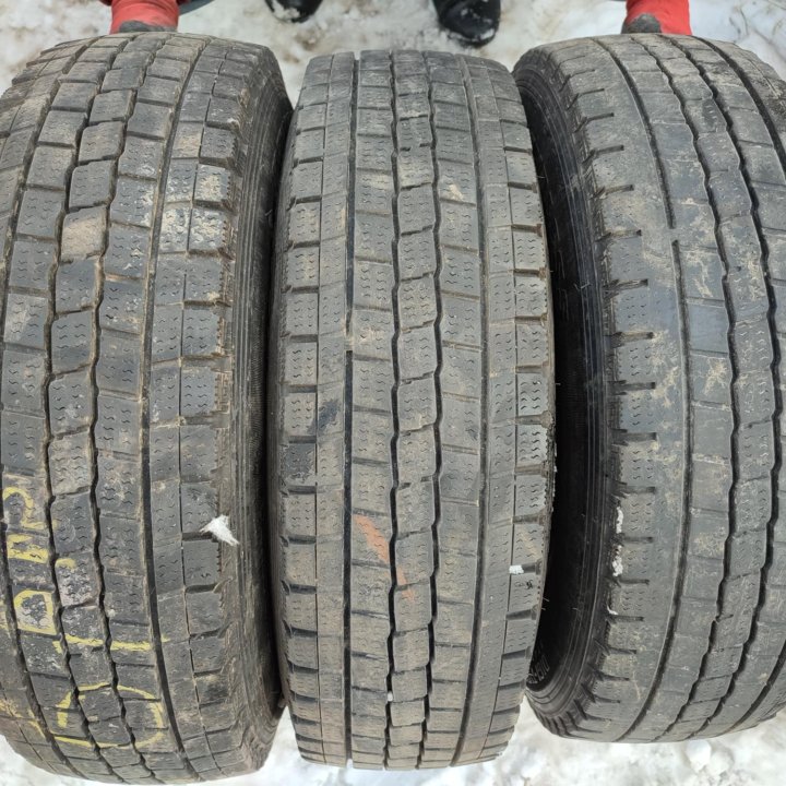 Пара колёс + запаска Dunlop DSV-01 165/80 R13