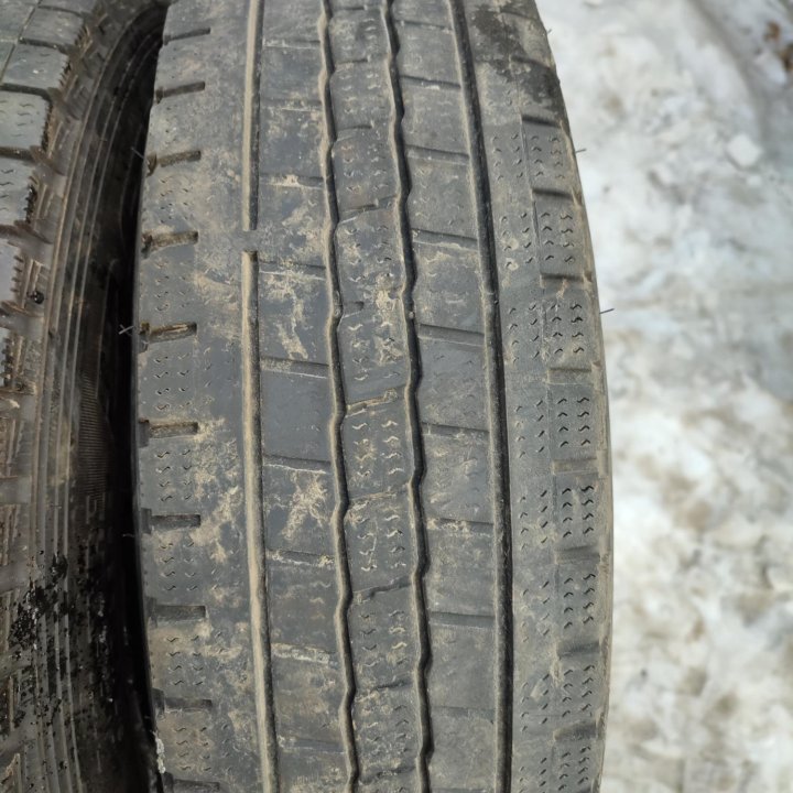 Пара колёс + запаска Dunlop DSV-01 165/80 R13