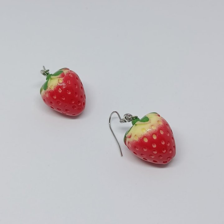 Серьги Клубника