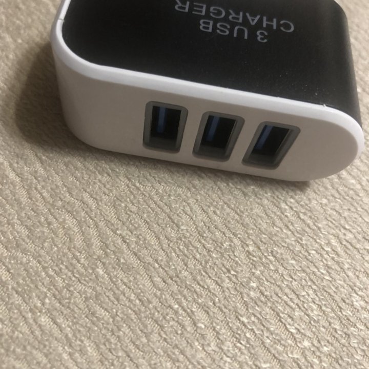 Адаптер питания 3 usb