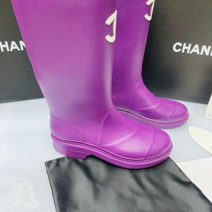 Сапоги Crocs????CHANEL