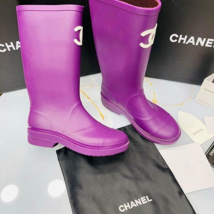 Сапоги Crocs????CHANEL