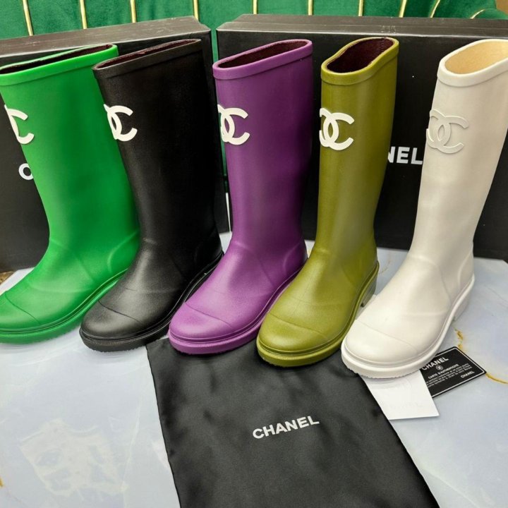 Сапоги Crocs????CHANEL