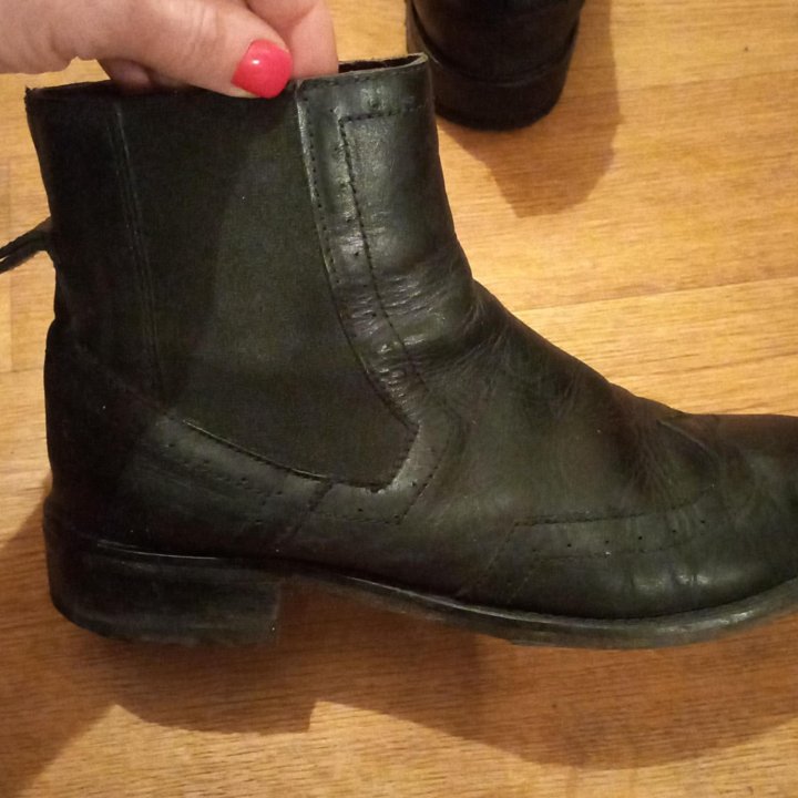 Ботинки, туфли кожа