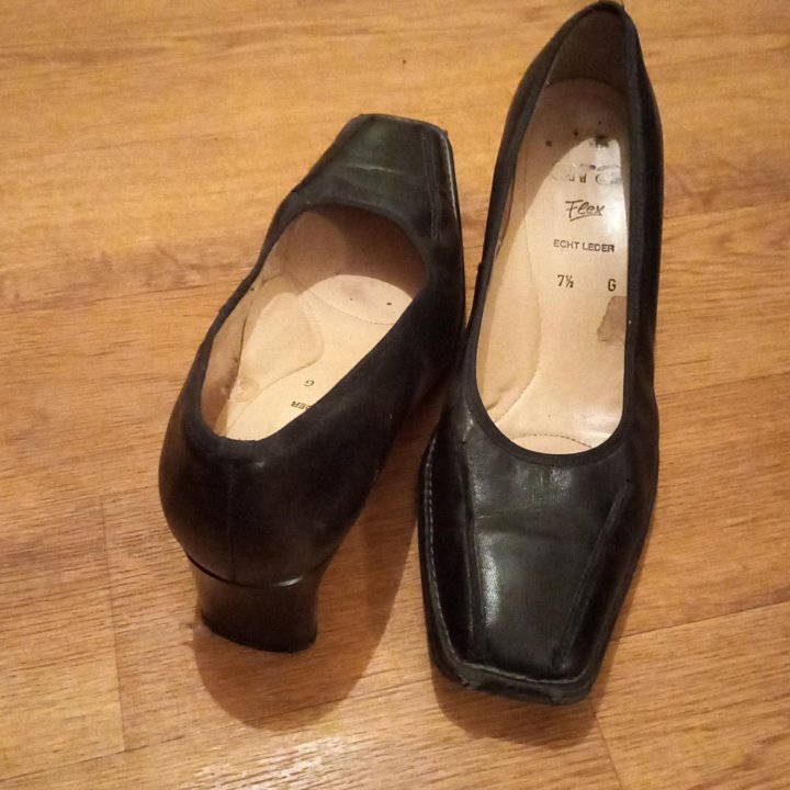 Ботинки, туфли кожа