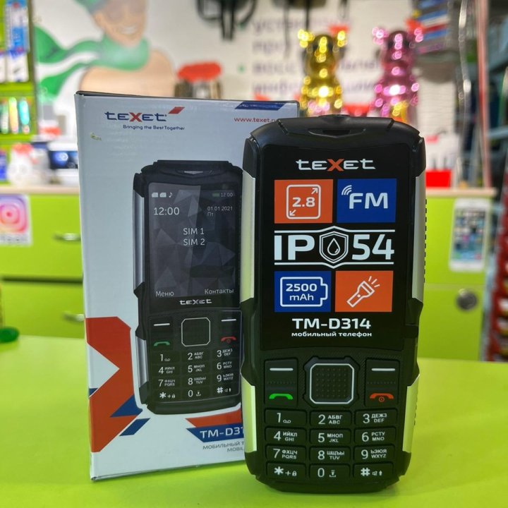 Texet TM-D314 - 64Mb 2500mAh 2.8