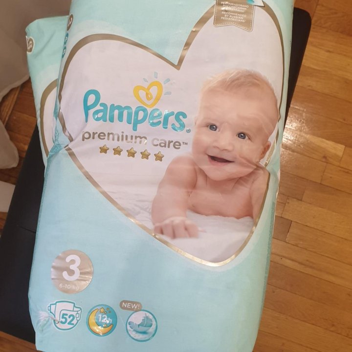 Pampers premium care трусики 3