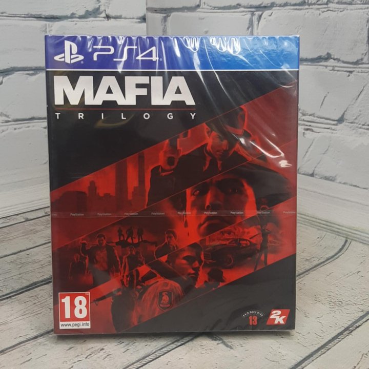 Mafia trilogy (PS4, новый, рус субтитры)