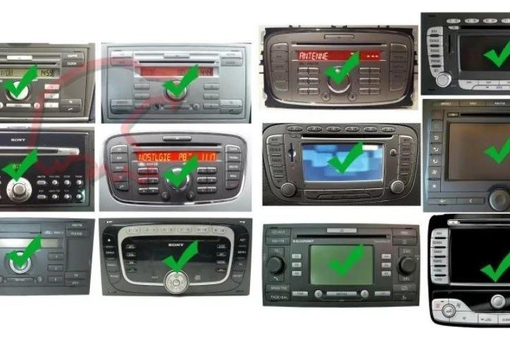 Bluetooth AUX Ford Focus C-Max Galaxy Kuga Mondeo