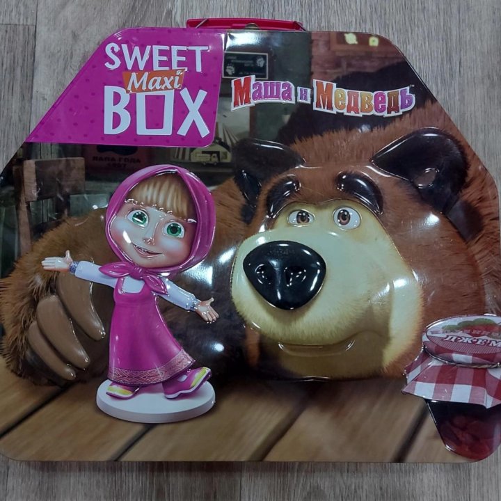 Sweet Box maxi Маша и Медведь игрушки