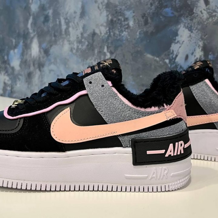 Зимние кроссовки Nike Air Force 1 Shadow RTL (38)