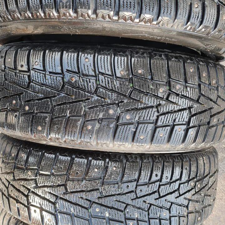 Шины зима бу шипы Nexen 205-60R16 4-2-1шт подбор