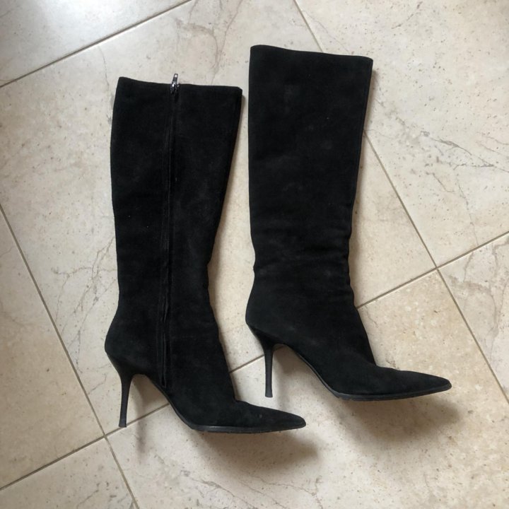 Сапоги высокие