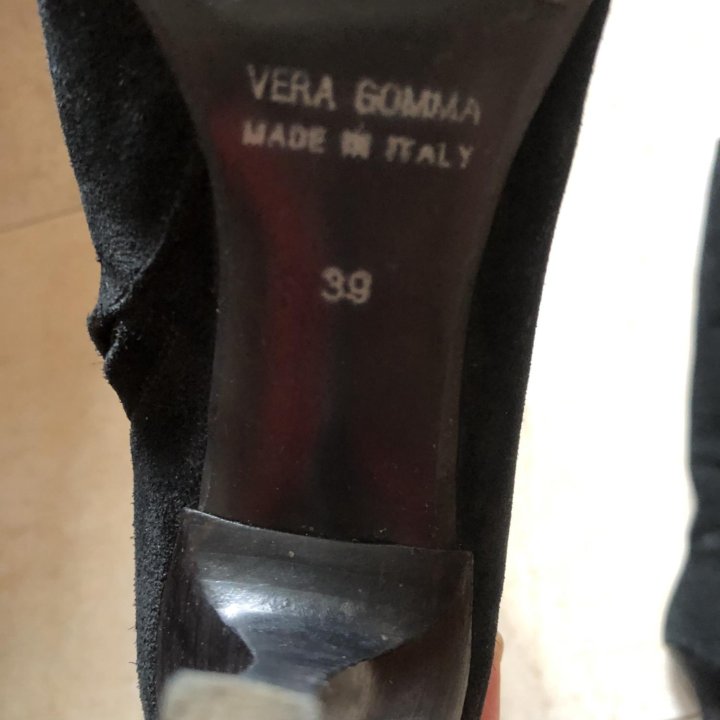 Сапоги высокие