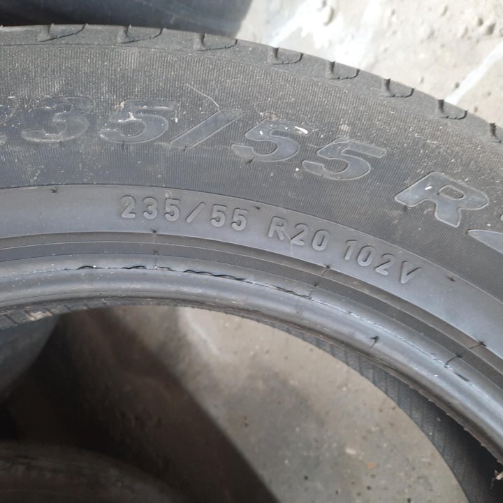 Pirelli 235/55/20, 4шт