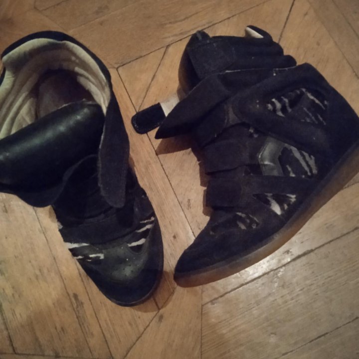 Ботинки кожаные разм. 37