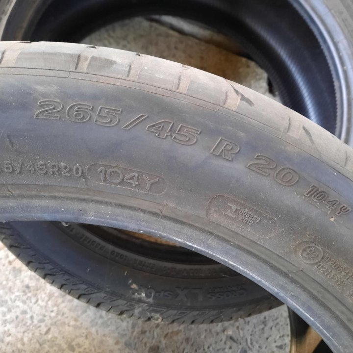 Michelin 265/45/20, 1шина