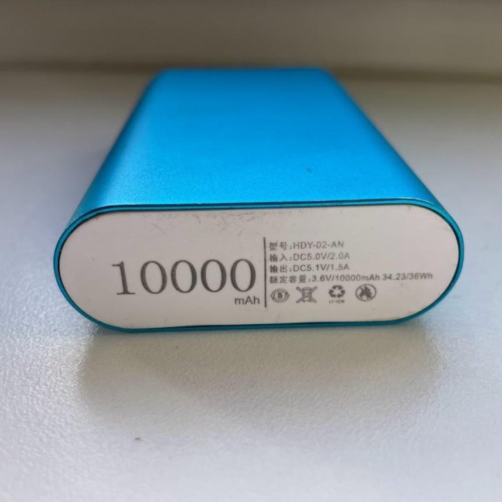 powerbank на 18650 (3x) 6600mah