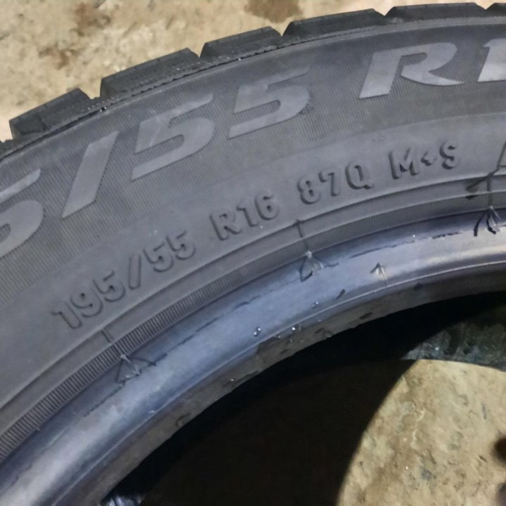 195/55R16 Pirelli Ice Asimmetrico (Лот №5879)