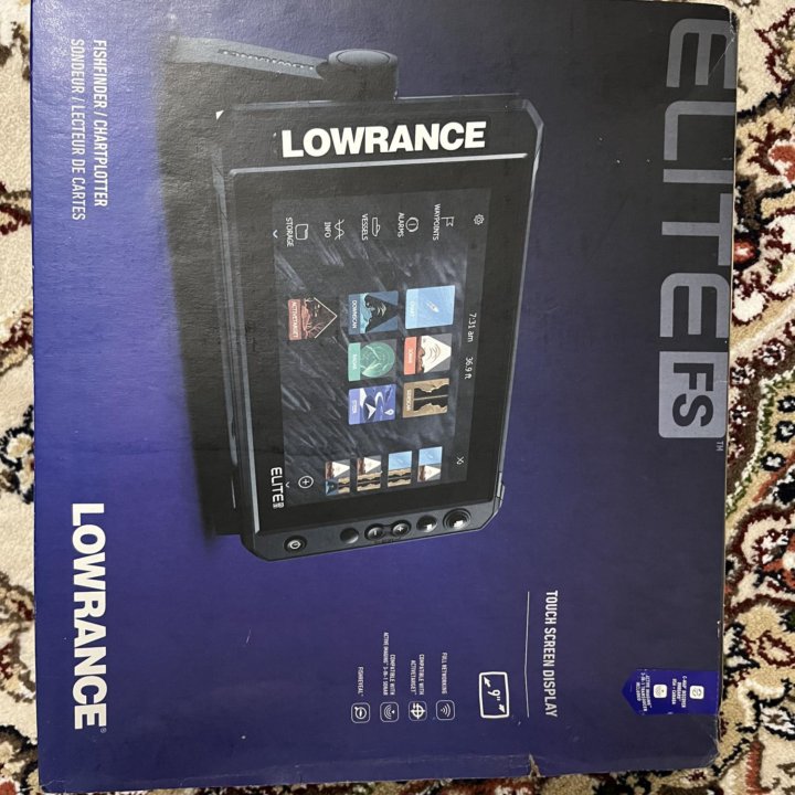 Lowrance Elite FS 9 с датчиком 3в1