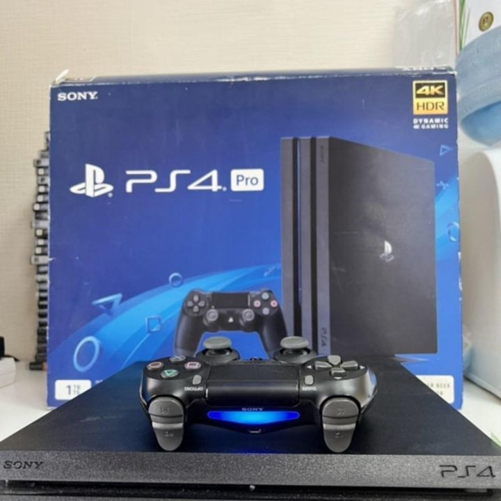 PS4 PRO 1tb - 8 месяцев гарантии, рассрочка