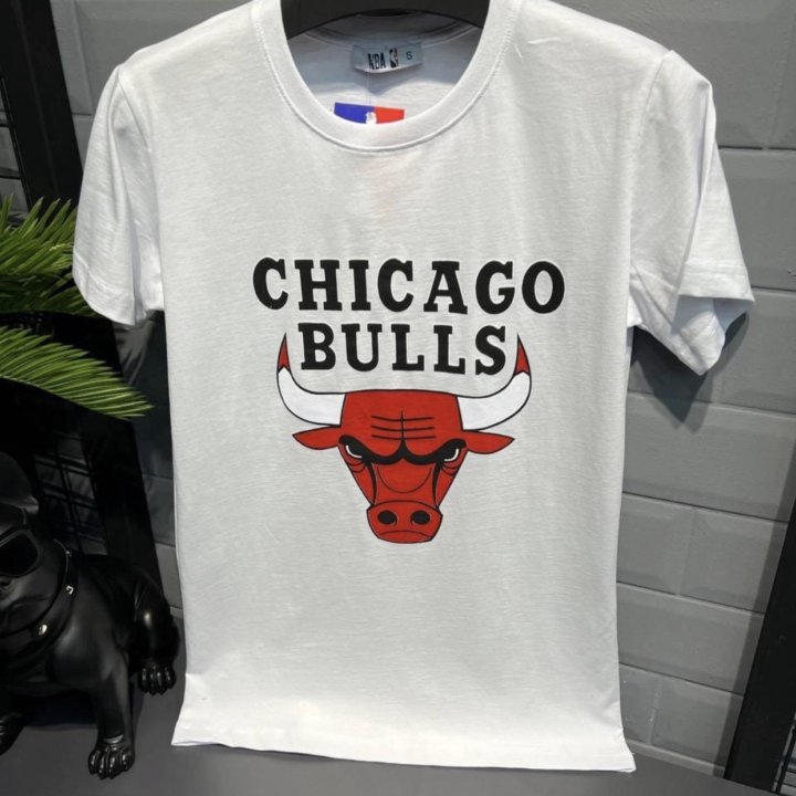 Футболка унисекс Chicago bulls новая в наличии