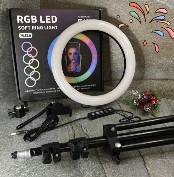 Кольцевая лампа 33см rgb оптом