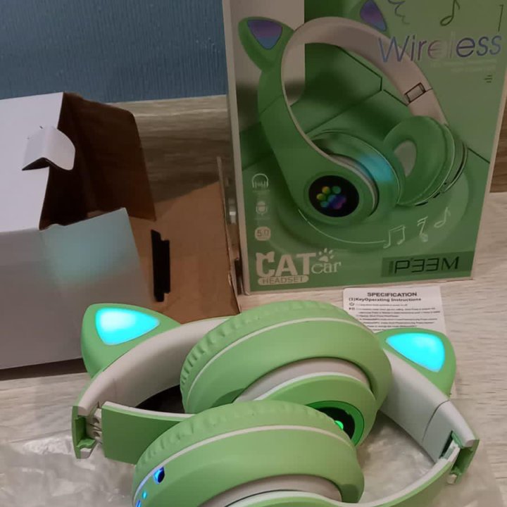 Детские беспроводные наушники CatCar Wireless