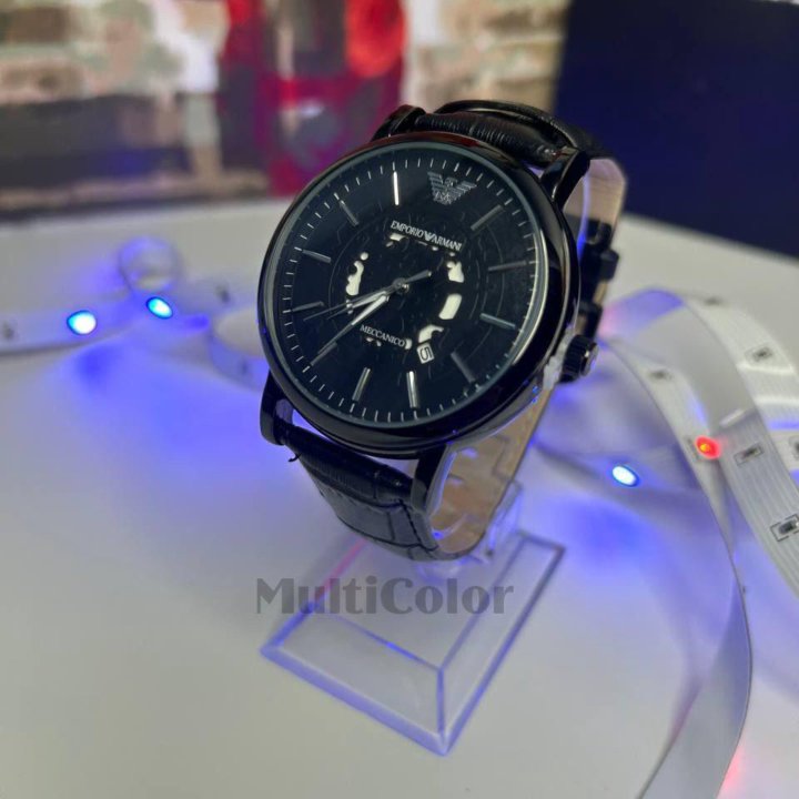 Часы Emporio Armani чёрные Новые