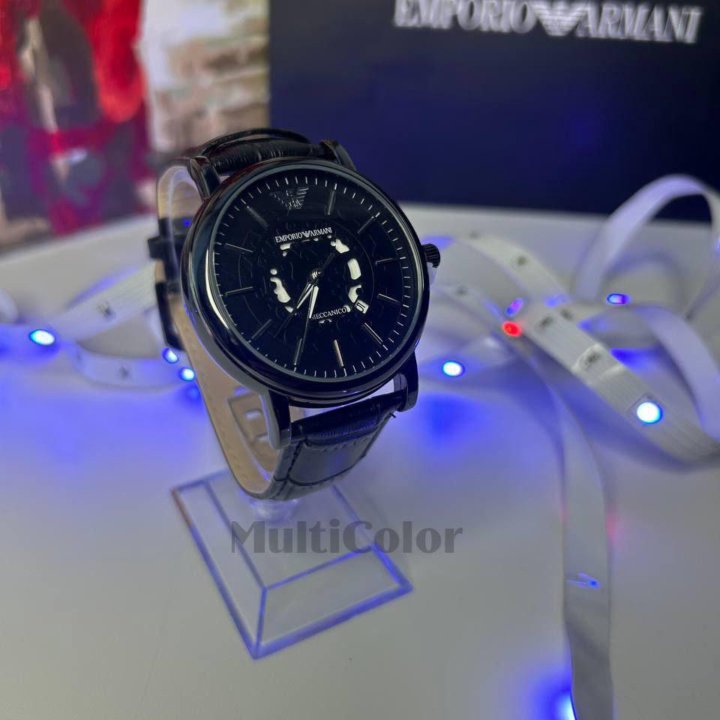 Часы Emporio Armani чёрные Новые