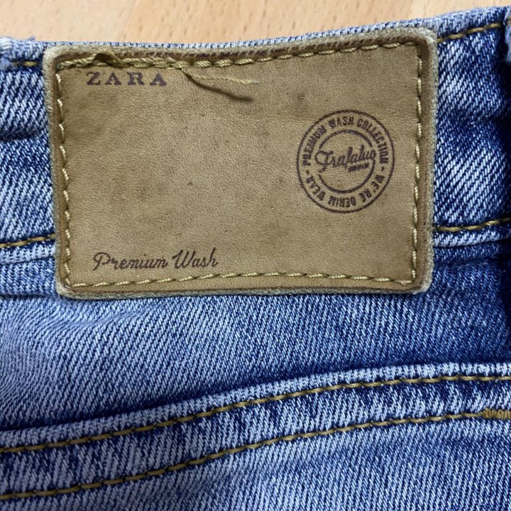 Джинсовые шорты Zara 34