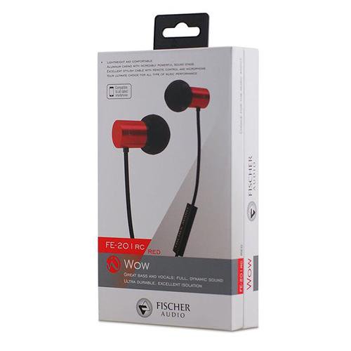 Наушники Fischer Audio FE-20 WOW Red