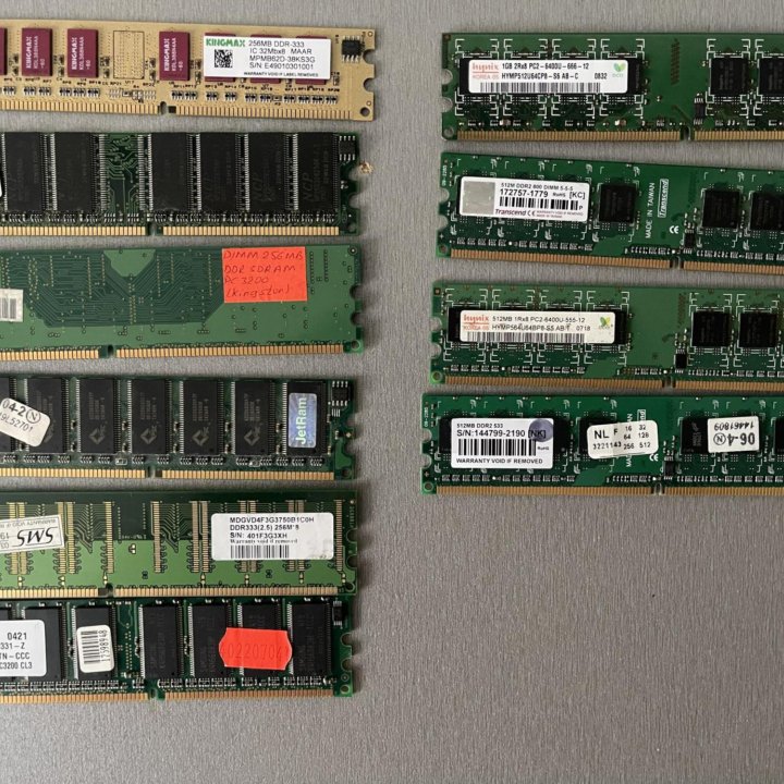 Оперативная память ddr,ddr2