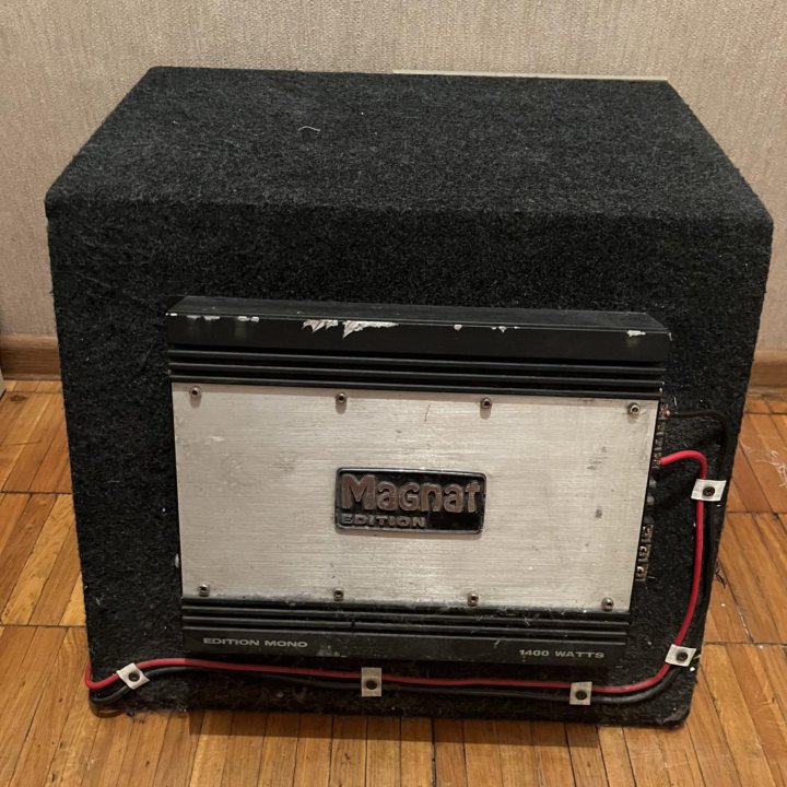 Сабвуфер и усилитель