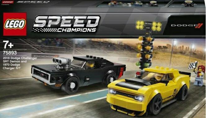 LEGO Speed Champions Автомобили Dodge Charger