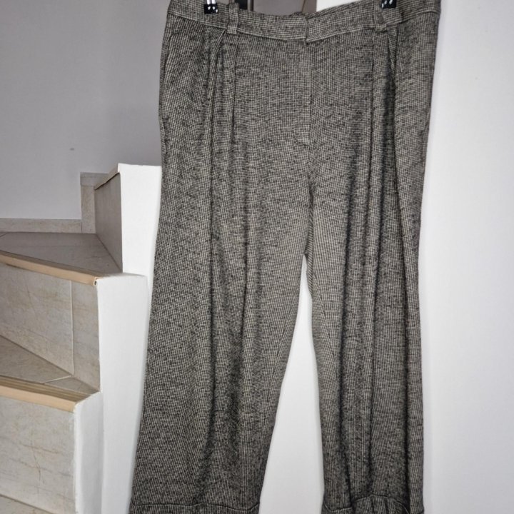 Брюки укороченные Massimo Dutti р.L