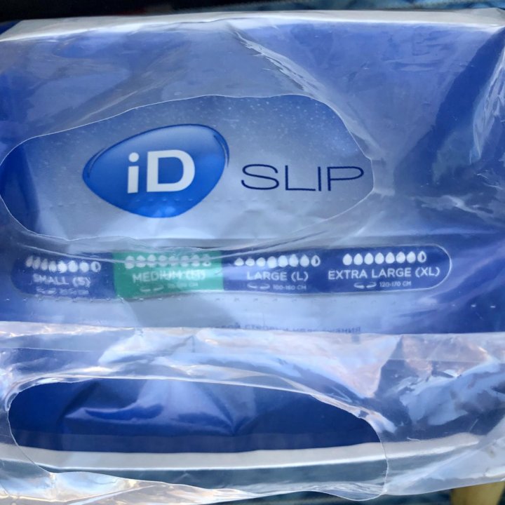 Подгузники для взрослых ID slip размер М