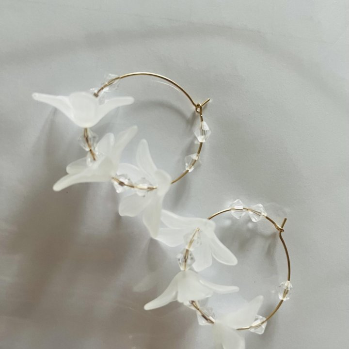 Новые серьги