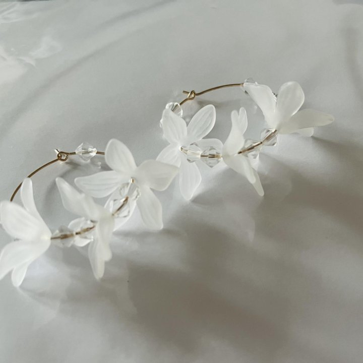 Новые серьги