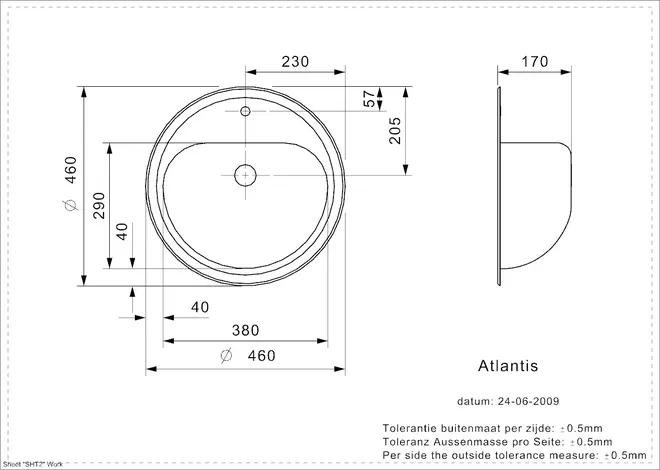 Мойка для кухни Reginox Atlantis, Голландия