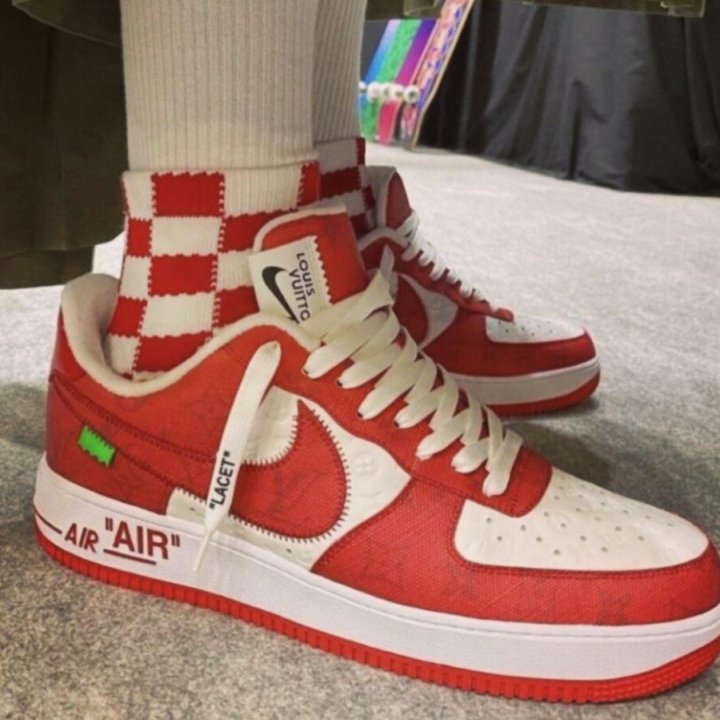 Кроссовки Nike Air Force 1 & Louis Vuitton