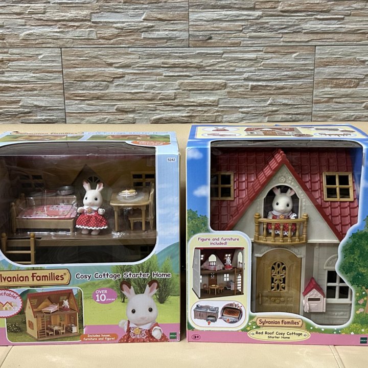 Новые. Домики Sylvanian Families