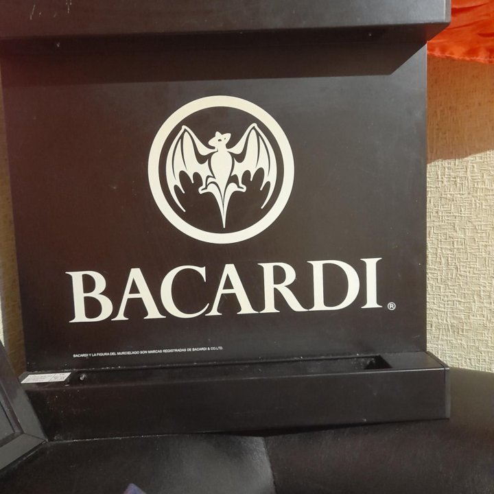 Табличка BACARDI NEON ISPAIN ORIGINAL