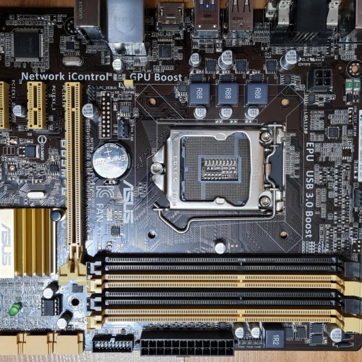 Asus B85M-G сокет LGA1150