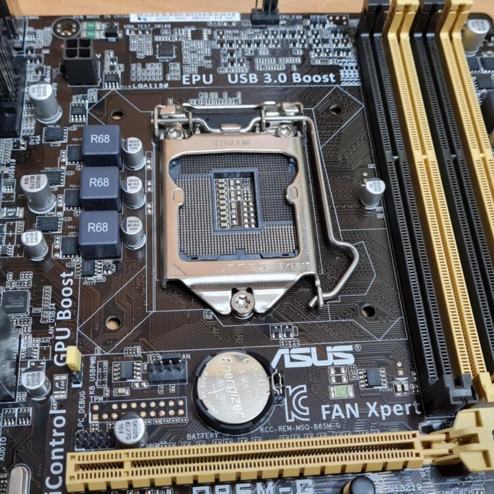 Asus B85M-G сокет LGA1150