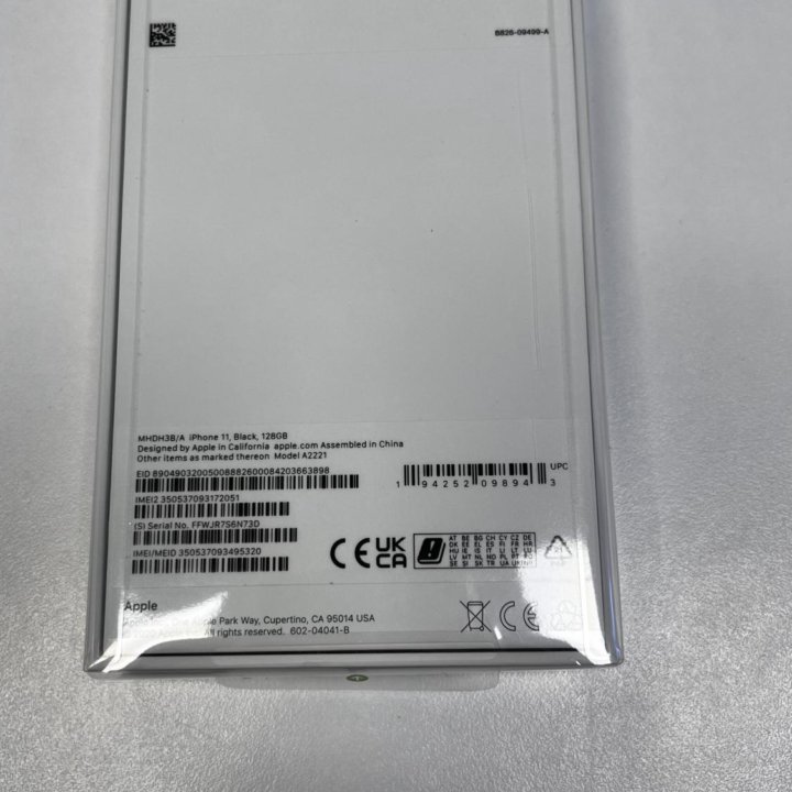 Apple iPhone 11 128gb Black запечатанный